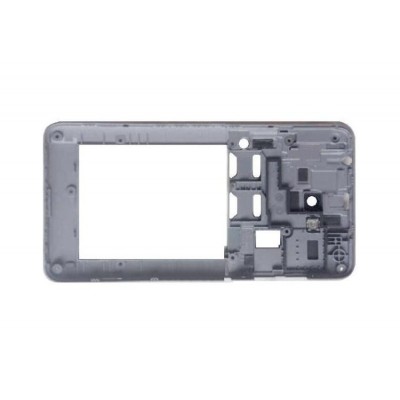 Lcd Frame Middle Chassis For Acer Liquid Z520 White By - Maxbhi Com