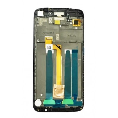 Lcd Frame Middle Chassis For Alcatel Idol 3 5 5 Silver By - Maxbhi Com