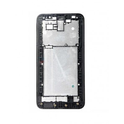 Lcd Frame Middle Chassis For Asus Zenfone 2 Ze500cl Silver By - Maxbhi Com