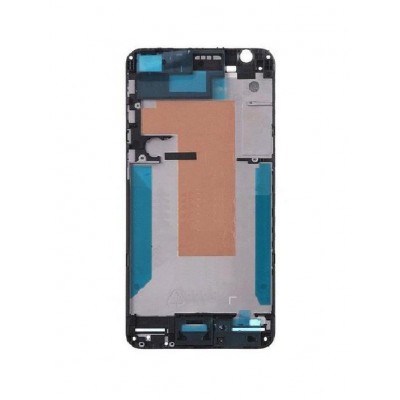 Lcd Frame Middle Chassis For Htc Desire 820q Dual Sim Black By - Maxbhi Com