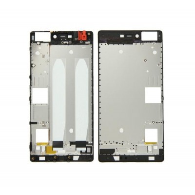 Lcd Frame Middle Chassis For Huawei P8max Grey By - Maxbhi Com