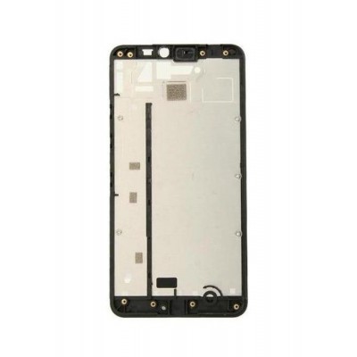Lcd Frame Middle Chassis For Microsoft Lumia 640 Xl Lte Black By - Maxbhi Com