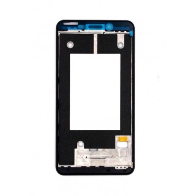 Lcd Frame Middle Chassis For Lenovo A5000 White By - Maxbhi Com