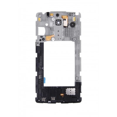 Lcd Frame Middle Chassis For Lg G Vista D631 White By - Maxbhi Com