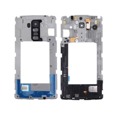 Lcd Frame Middle Chassis For Lg G Vista Vs880 White By - Maxbhi Com