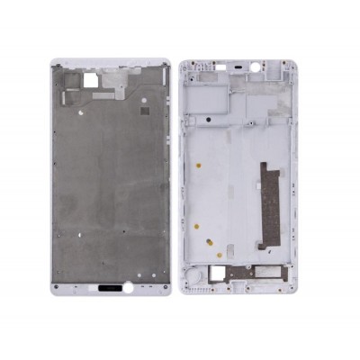 Lcd Frame Middle Chassis For Oppo R7 Plus White By - Maxbhi Com
