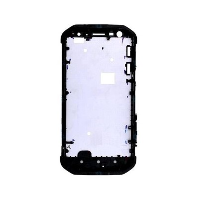 Lcd Frame Middle Chassis For Cat S40 Black By - Maxbhi Com