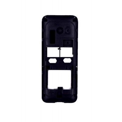 Lcd Frame Middle Chassis For Microsoft Nokia 222 Black By - Maxbhi Com