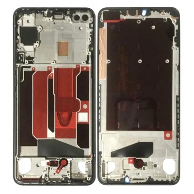 Lcd Frame Middle Chassis For Oneplus Nord Grey By - Maxbhi Com