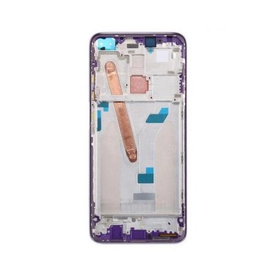 Lcd Frame Middle Chassis For Xiaomi Redmi K30i Purple By - Maxbhi Com