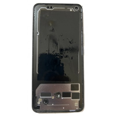 Lcd Frame Middle Chassis For Vivo Iqoo Neo 3 5g White By - Maxbhi Com