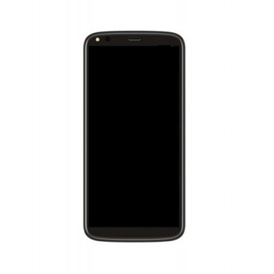Lcd Frame Middle Chassis For Blu G5 Plus White By - Maxbhi Com