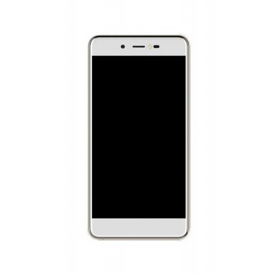 Lcd Frame Middle Chassis For Blu Studio G Max White By - Maxbhi Com