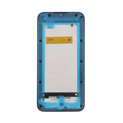 Lcd Frame Middle Chassis For Huawei Enjoy 9e Blue By - Maxbhi Com
