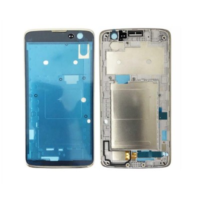 Lcd Frame Middle Chassis For Lg K7 2017 Brown By - Maxbhi Com