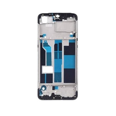 Lcd Frame Middle Chassis For Oppo A7n Black By - Maxbhi Com