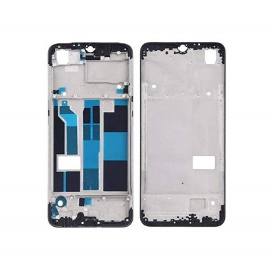 Lcd Frame Middle Chassis For Oppo A7n White By - Maxbhi Com
