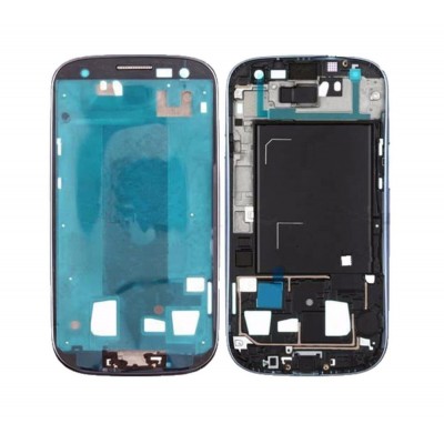 Lcd Frame Middle Chassis For Samsung G3812b Galaxy S3 Slim White By - Maxbhi Com