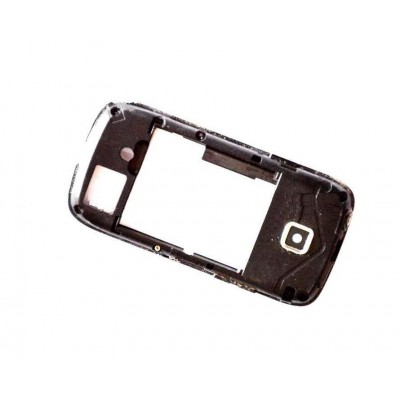 Lcd Frame Middle Chassis For Samsung I5510 White By - Maxbhi Com