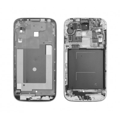 Lcd Frame Middle Chassis For Samsung I9505 Galaxy S4 Red By - Maxbhi Com