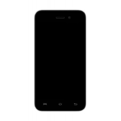 Lcd Frame Middle Chassis For Lava Iris X1 Atom White By - Maxbhi Com