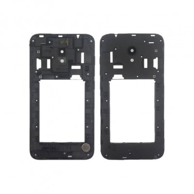 Lcd Frame Middle Chassis For Alcatel U5 Hd White By - Maxbhi Com