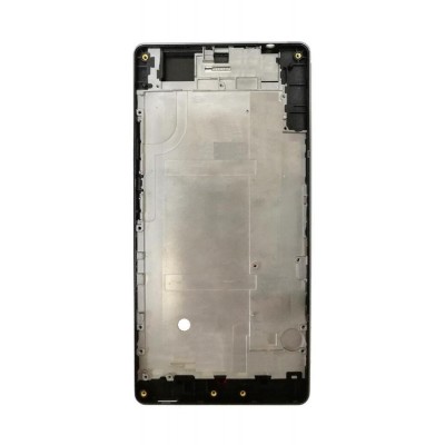Lcd Frame Middle Chassis For Zte Nubia Z9 Mini Black By - Maxbhi Com