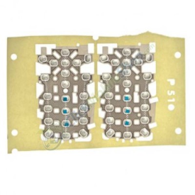 Keypad Domesheet For Samsung P510 - Metal