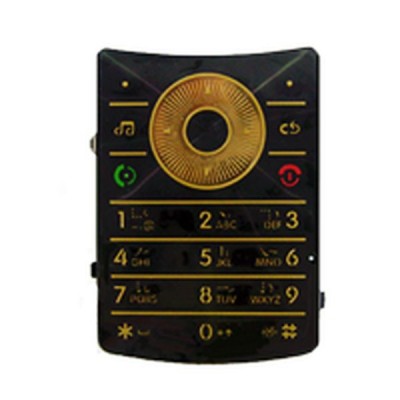 Keypad For Motorola RAZR2 V8 - Golden - Maxbhi.com
