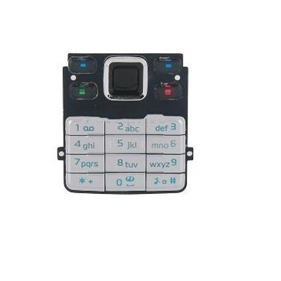 Keypad For Nokia 6300 Silver - Maxbhi Com