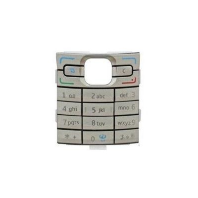 Keypad For Nokia E50 Silver Lime - Maxbhi Com