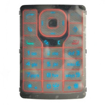 Keypad For Nokia N76 Red - Maxbhi Com