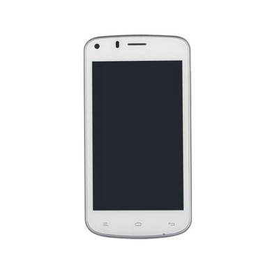 Lcd Frame Middle Chassis For Gionee Pioneer P3 Black By - Maxbhi Com