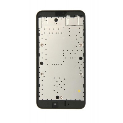 Lcd Frame Middle Chassis For Nokia Lumia 530 Dual Simblack By - Maxbhi Com