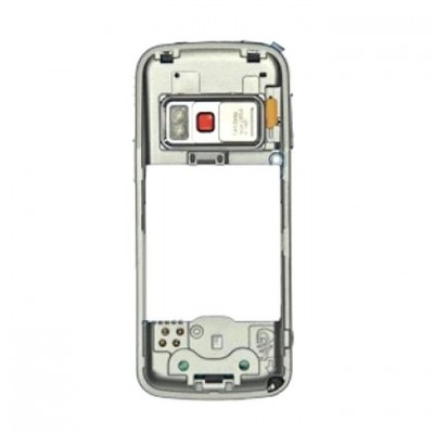 Lcd Frame Middle Chassis For Nokia N79 Grey By - Maxbhi Com