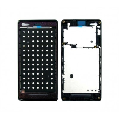 Lcd Frame Middle Chassis For Sony Xperia M C1905 Purple By - Maxbhi Com