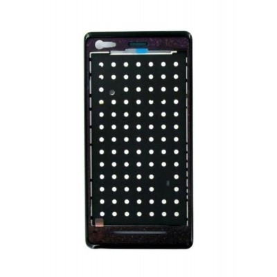Lcd Frame Middle Chassis For Sony Xperia M Yellow By - Maxbhi Com