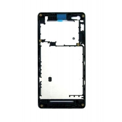Lcd Frame Middle Chassis For Sony Xperia M Yellow By - Maxbhi Com