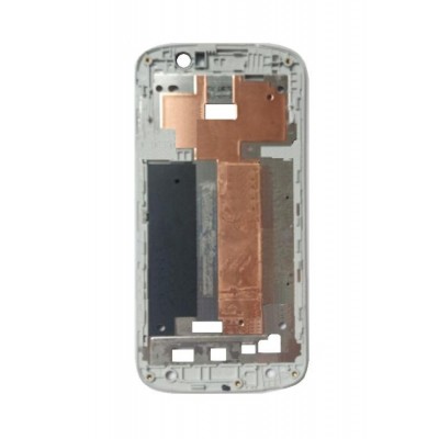 Lcd Frame Middle Chassis For Acer Liquid Z530 White By - Maxbhi Com