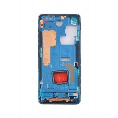 Lcd Frame Middle Chassis For Huawei P40 Pro Blue By - Maxbhi Com