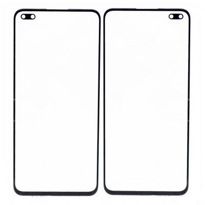 Replacement Front Glass For Realme X3 White By - Maxbhi Com