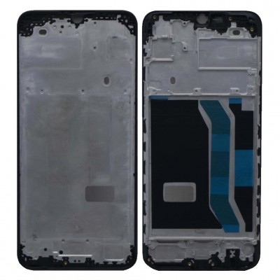 Lcd Frame Middle Chassis For Realme C3i Black By - Maxbhi Com
