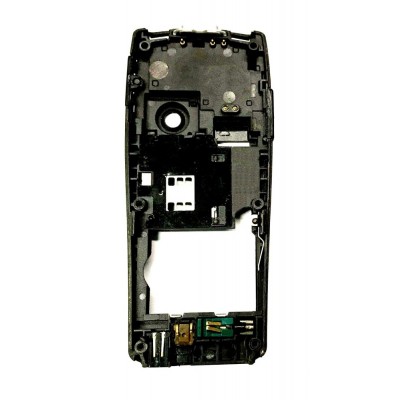 Lcd Frame Middle Chassis For Nokia 6230i Black By - Maxbhi Com