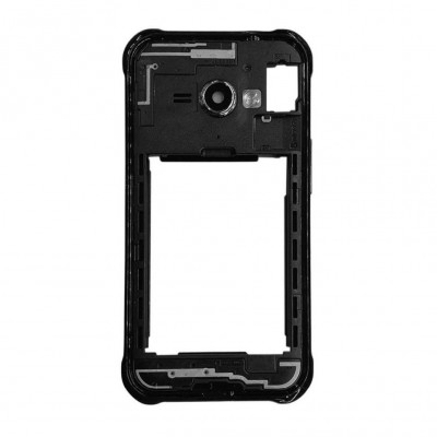 Lcd Frame Middle Chassis For Samsung Galaxy J1 2016 4 5 Inch Black By - Maxbhi Com
