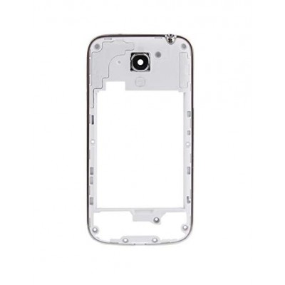 Lcd Frame Middle Chassis For Samsung Galaxy S4 Mini Lte Black By - Maxbhi Com