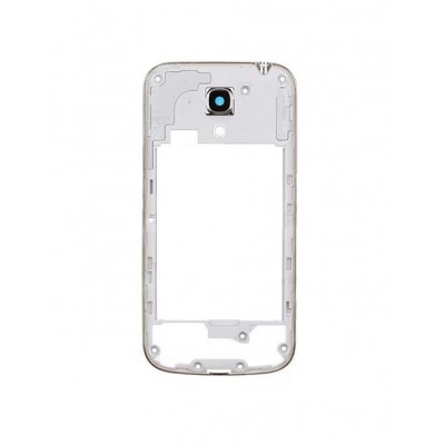 Lcd Frame Middle Chassis For Samsung Galaxy S4 Mini Lte White By - Maxbhi Com