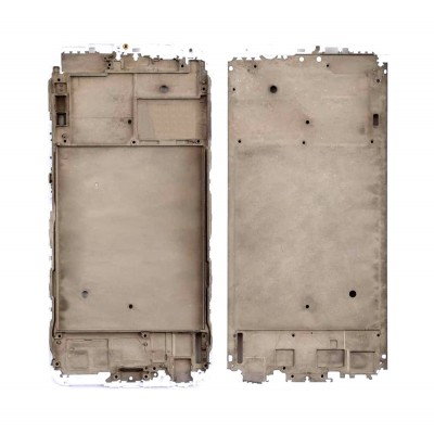 Lcd Frame Middle Chassis For Vivo X20 Plus Ud White By - Maxbhi Com