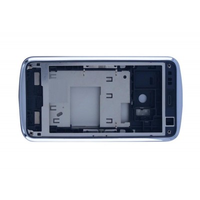 Lcd Frame Middle Chassis For Nokia C601 Black By - Maxbhi Com