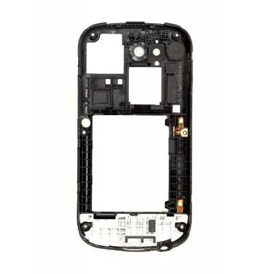 Lcd Frame Middle Chassis For Samsung Google Nexus S I9023 White By - Maxbhi Com