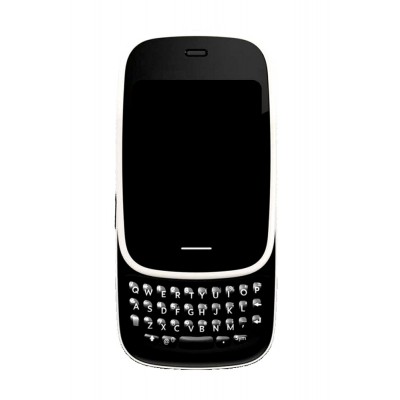 Lcd Frame Middle Chassis For Hp Veer 4g Black By - Maxbhi Com